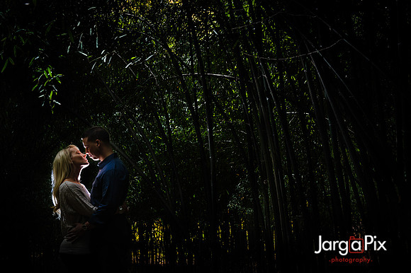 Rutgers Garden Engagement Session