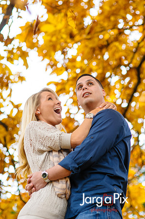Rutgers Garden Engagement Session