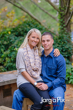 Rutgers Garden Engagement Session