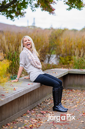 Rutgers Garden Engagement Session