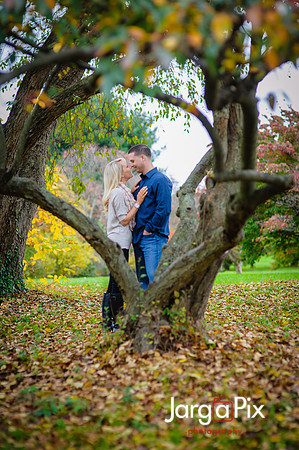 Rutgers Garden Engagement Session