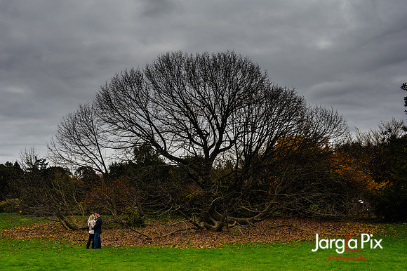 Rutgers Garden Engagement Session