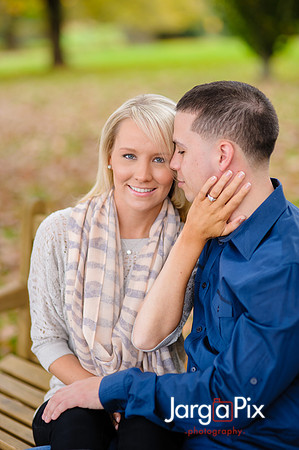 Rutgers Garden Engagement Session