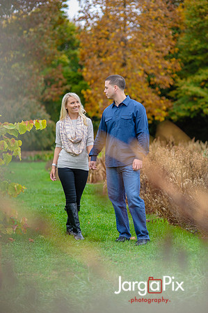 Rutgers Garden Engagement Session