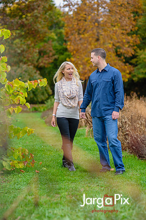 Rutgers Garden Engagement Session