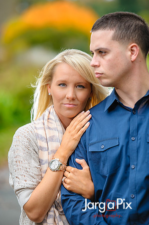 Rutgers Garden Engagement Session