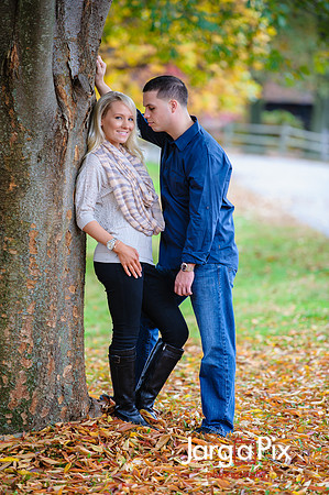 Rutgers Garden Engagement Session