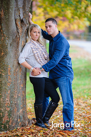 Rutgers Garden Engagement Session