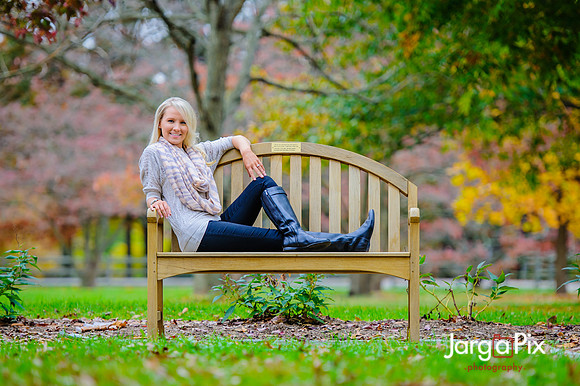 Rutgers Garden Engagement Session