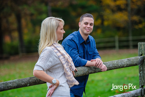 Rutgers Garden Engagement Session