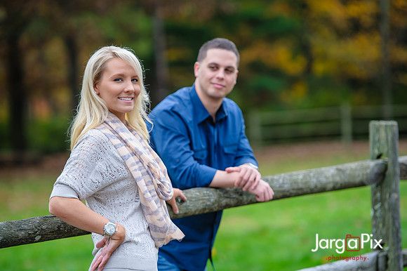 Rutgers Garden Engagement Session