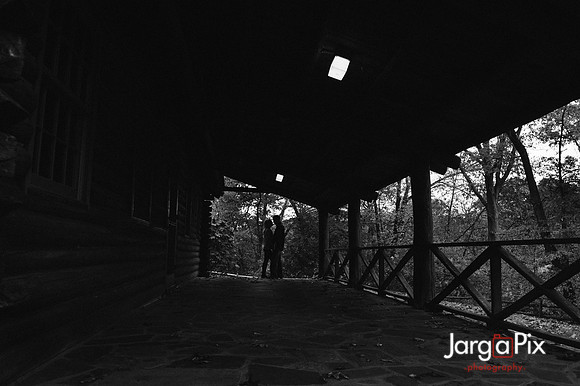 Rutgers Garden Engagement Session