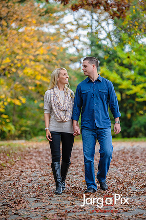 Rutgers Garden Engagement Session