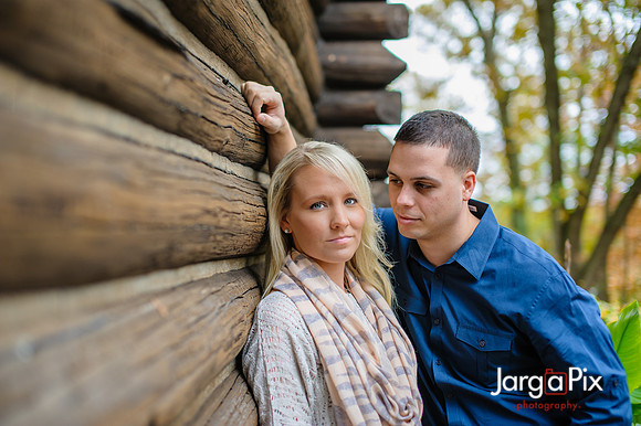 Rutgers Garden Engagement Session