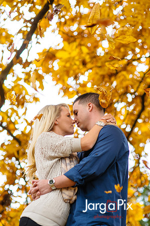 Rutgers Garden Engagement Session