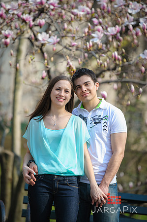 Central Park Engagement Session