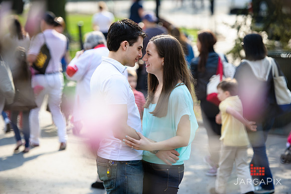 Central Park Engagement Session