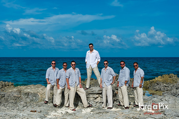 Cancun, Mexico Destination Wedding - Phil & Vanessa