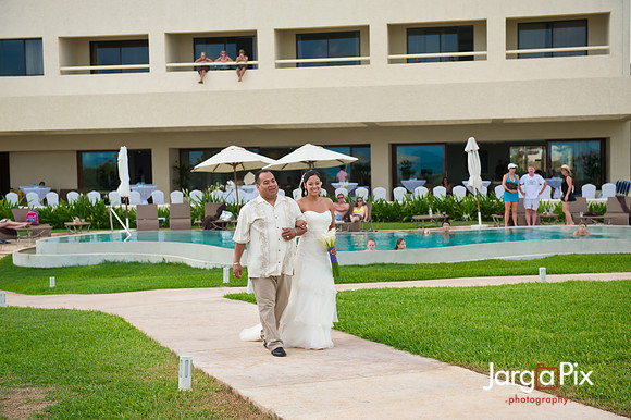 Cancun, Mexico Destination Wedding - Phil & Vanessa