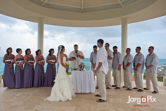 Cancun, Mexico Destination Wedding - Phil & Vanessa