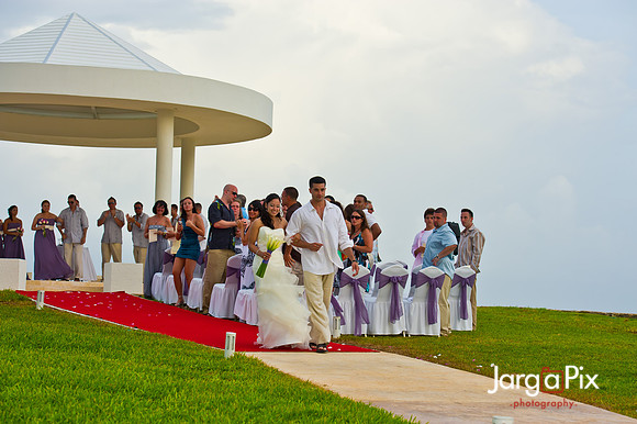 Cancun, Mexico Destination Wedding - Phil & Vanessa