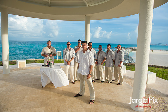 Cancun, Mexico Destination Wedding - Phil & Vanessa