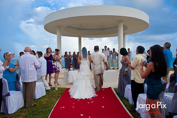 Cancun, Mexico Destination Wedding - Phil & Vanessa