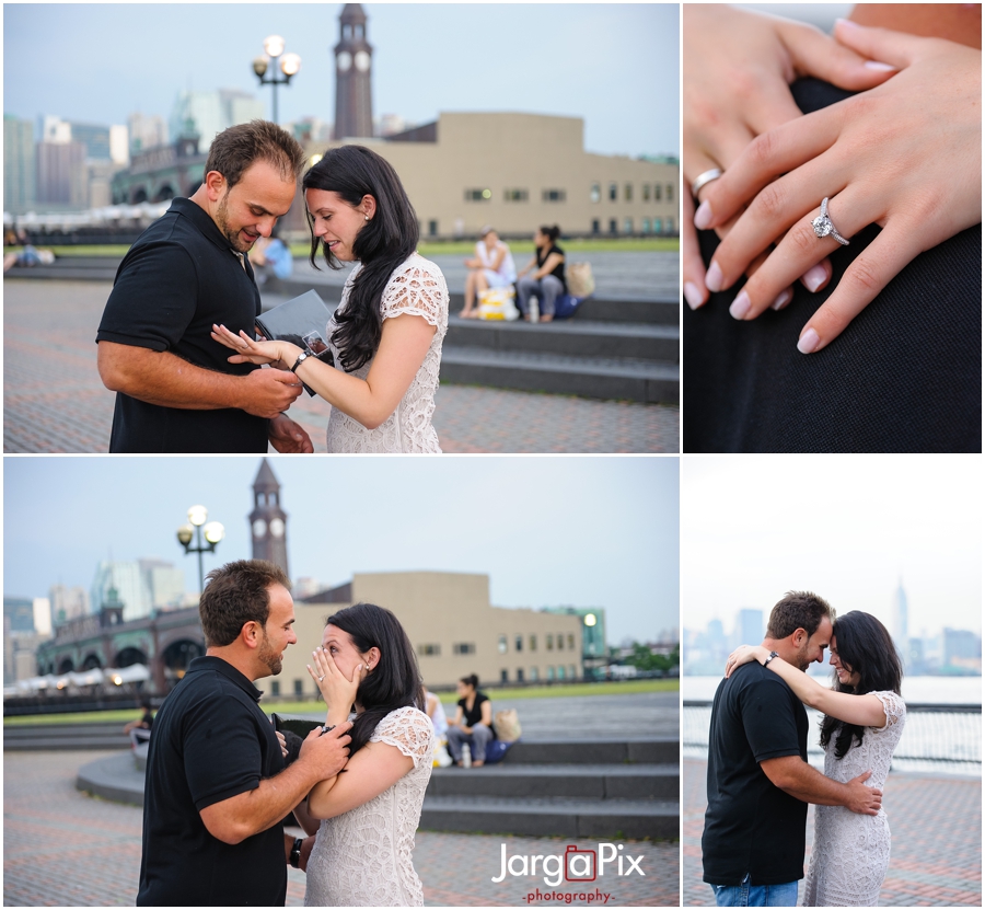 Sinatra Drive, Hoboken, Surprise Proposal