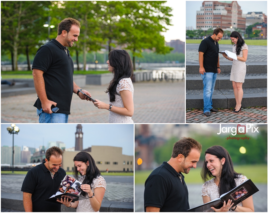 Sinatra Drive, Hoboken, Surprise Proposal